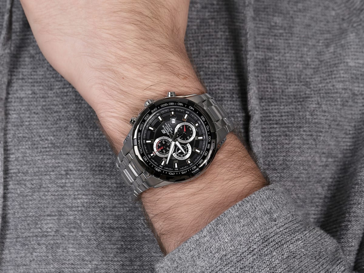 Reloj EDIFICE EF-539D-1A Acero Hombre Plateado2