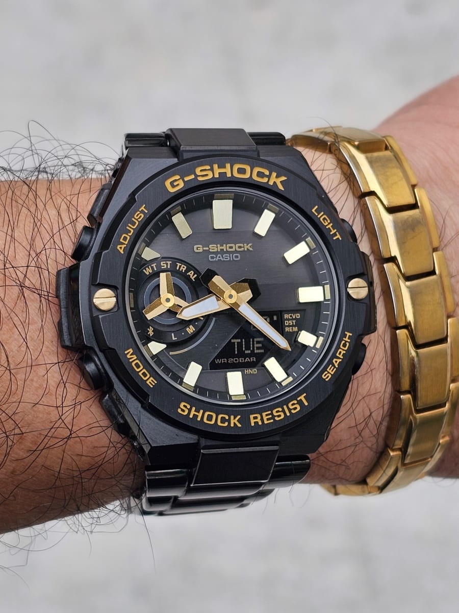 Reloj G-SHOCK GST-B500BD-1A9 Resina/Acero Hombre Negro5