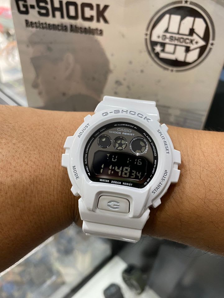 Reloj G-SHOCK DW-6900NB-7D Resina Hombre Blanco3