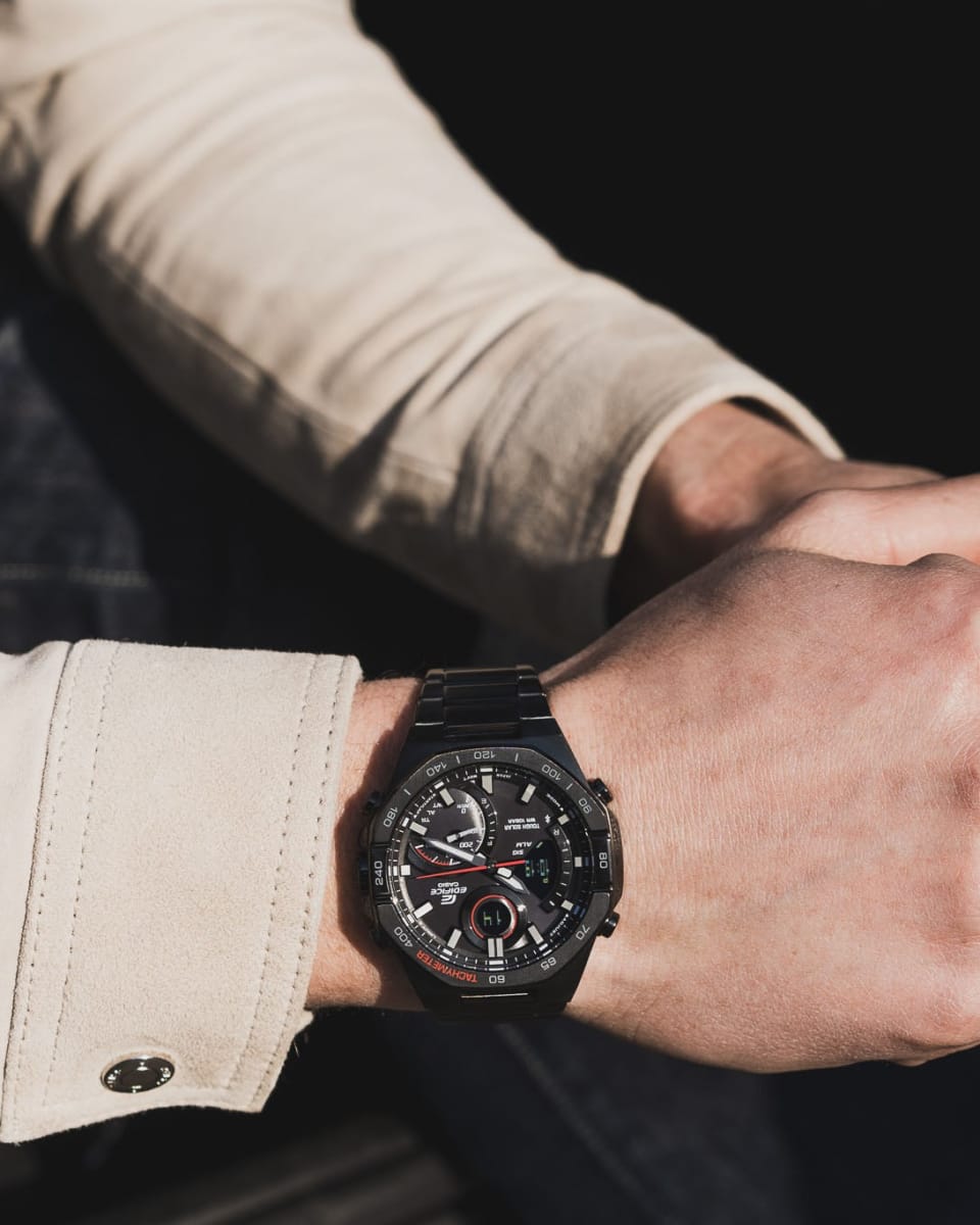 Reloj EDIFICE ECB-950DC-1A Acero Hombre Negro2