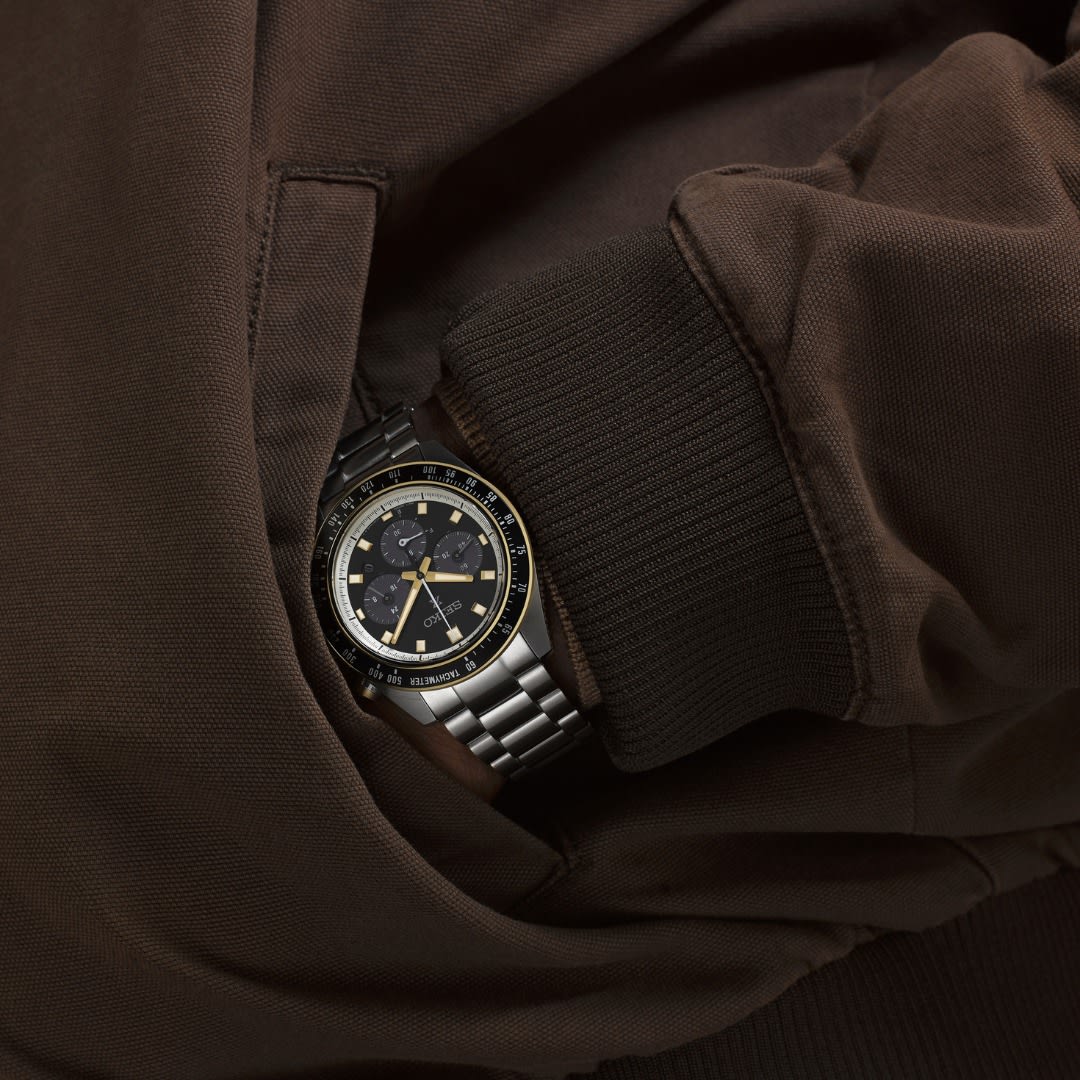 Reloj SEIKO PROSPEX Speedtimer Solar Chronograph SSC941P1 Acero Hombre Plateado3