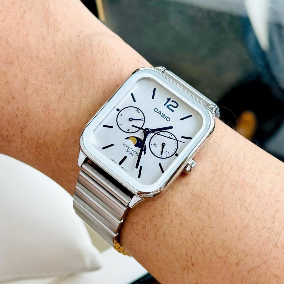 Reloj CASIO Regular MTP-M305D-7A2 Acero Hombre Plateado2