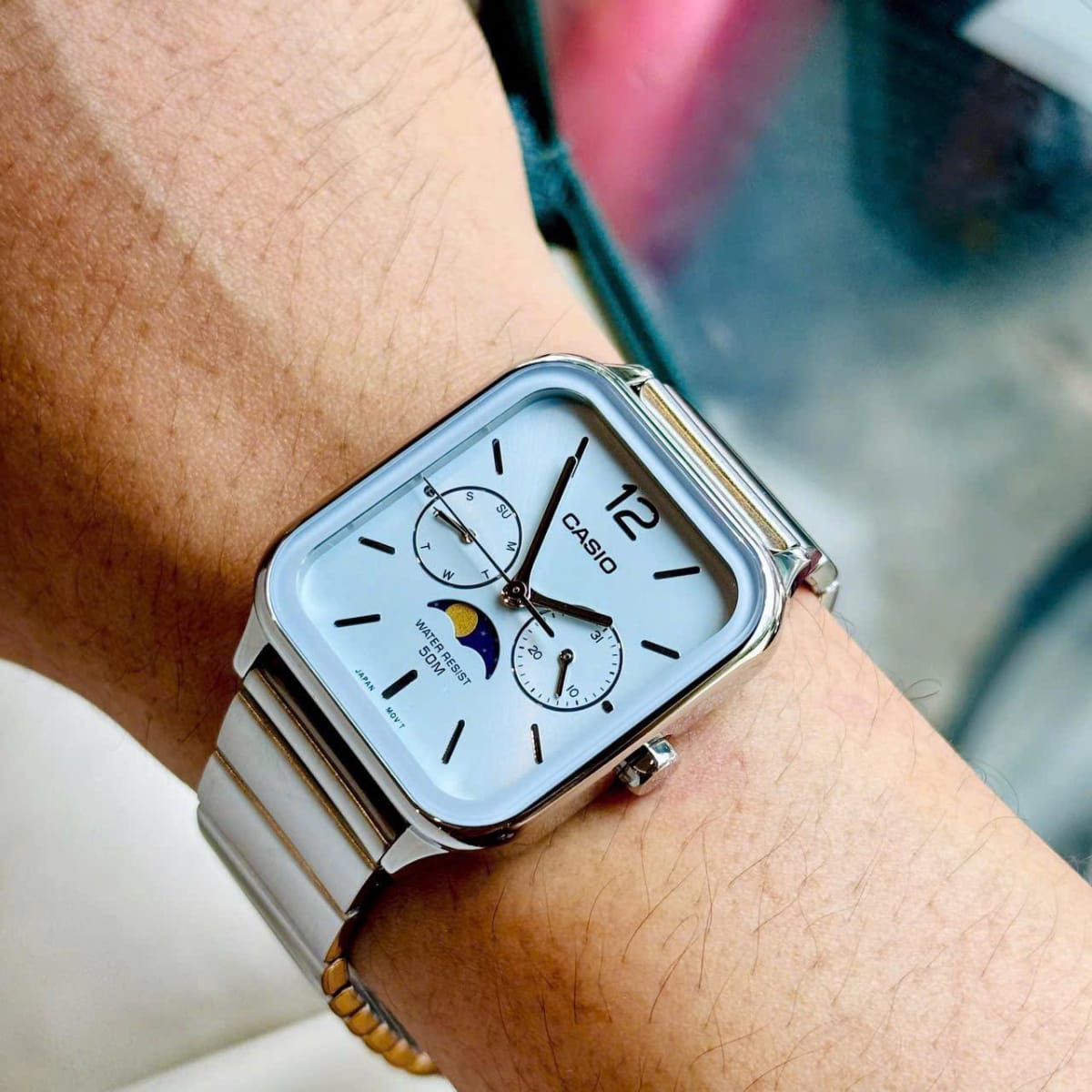 Reloj CASIO Regular MTP-M305D-2A Acero Hombre Plateado2