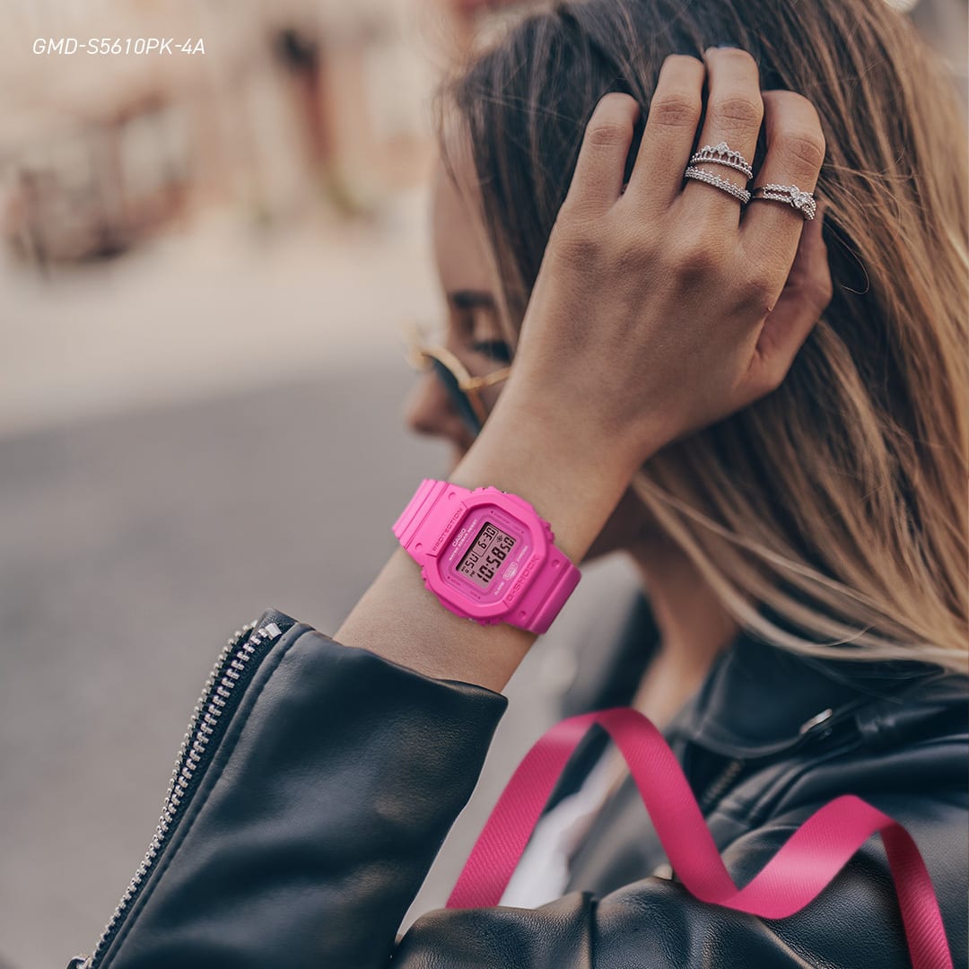 Reloj G-SHOCK GMD-S5610PK-4D Resina Mujer Rosado5