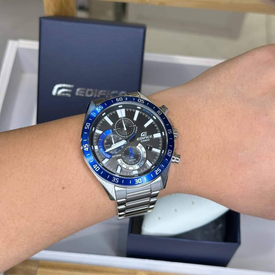Reloj EDIFICE EFV-620D-1A2 Acero Hombre Plateado6