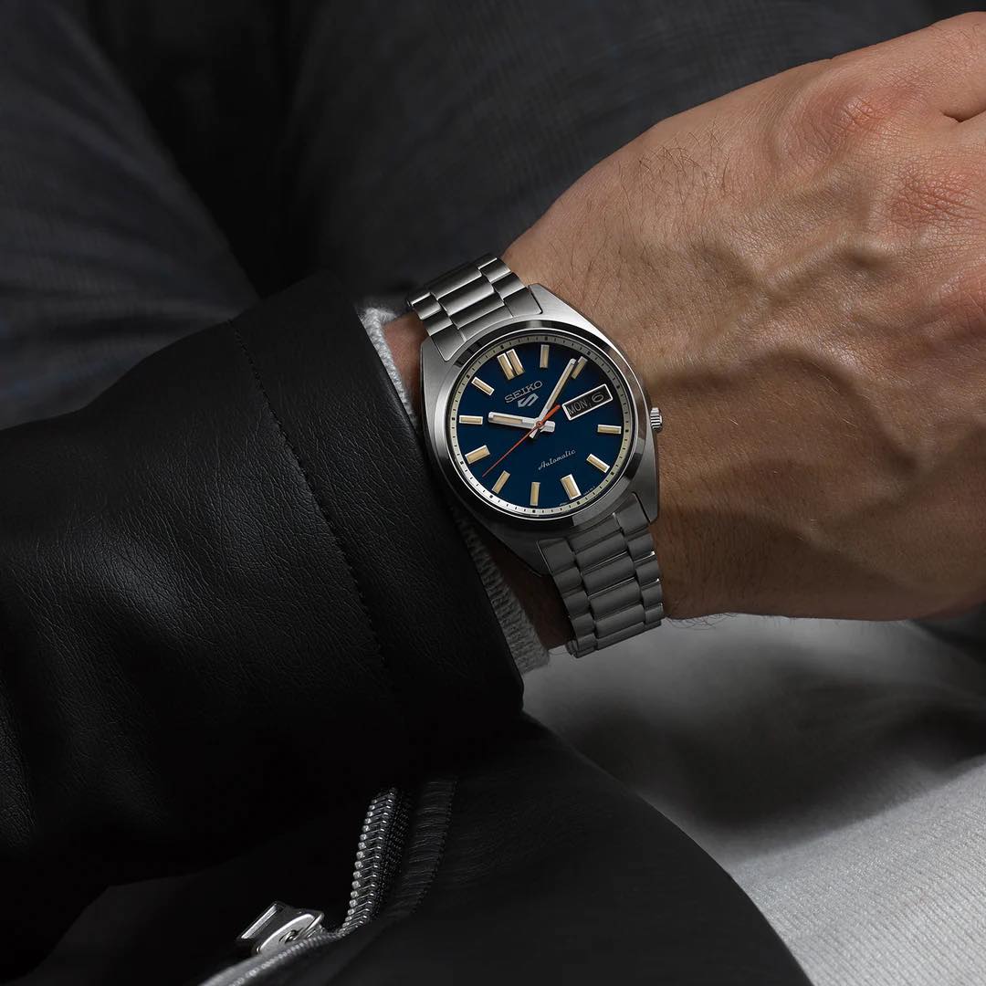 Reloj SEIKO 5 Sports SRPK87K1 Automático Acero Hombre Plateado2