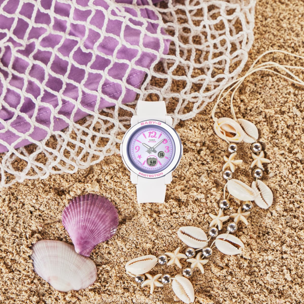 Reloj BABY-G BGA-290US-6A Resina Mujer Blanco5