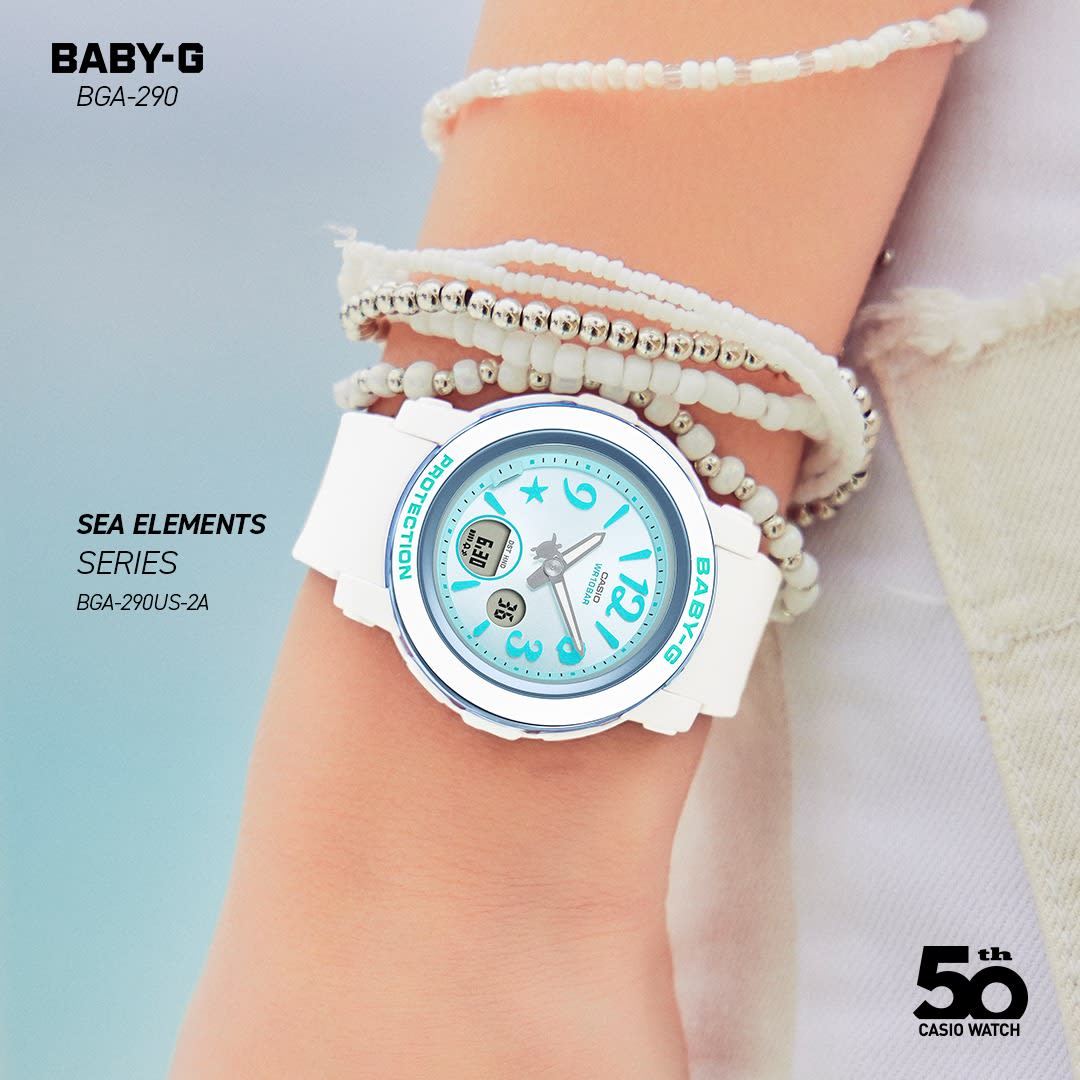 Reloj BABY-G BGA-290US-2A Resina Mujer Blanco4