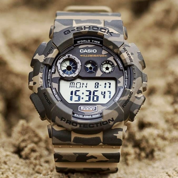 Reloj G-SHOCK GD-120CM-5D Resina Hombre Marron/Camuflado6