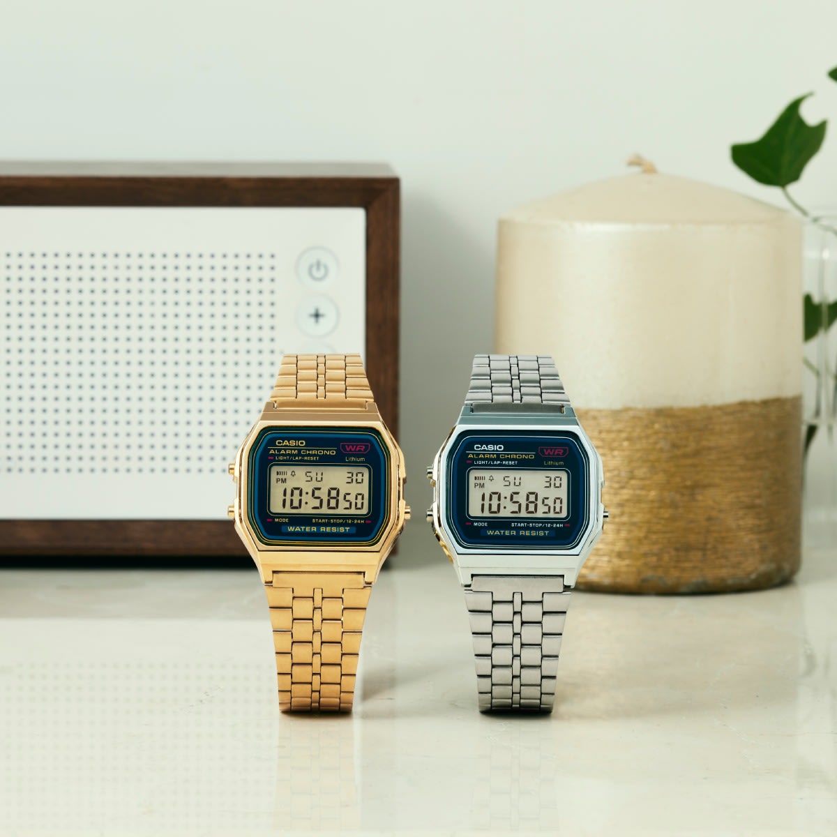 Reloj CASIO Retro A159WA-N1 Resina/Acero Unisex Plateado6