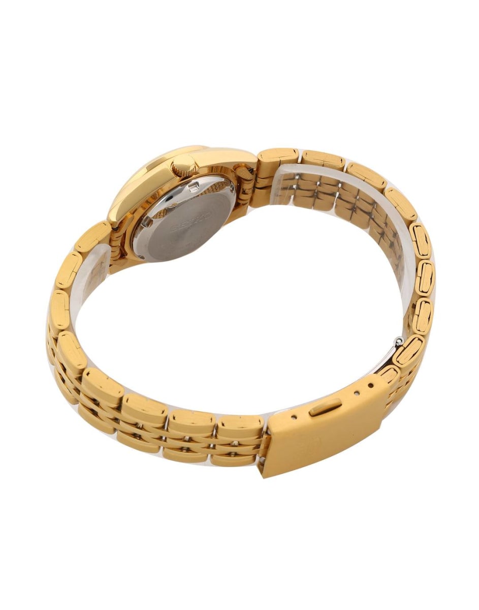 Reloj SEIKO 5 SYMA40K1 Automático Acero Mujer Dorado2
