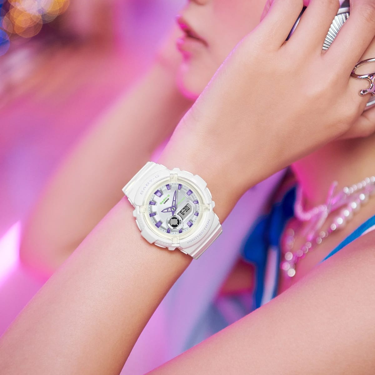Reloj BABY-G BGA-280DN-7A Resina Mujer Blanco4