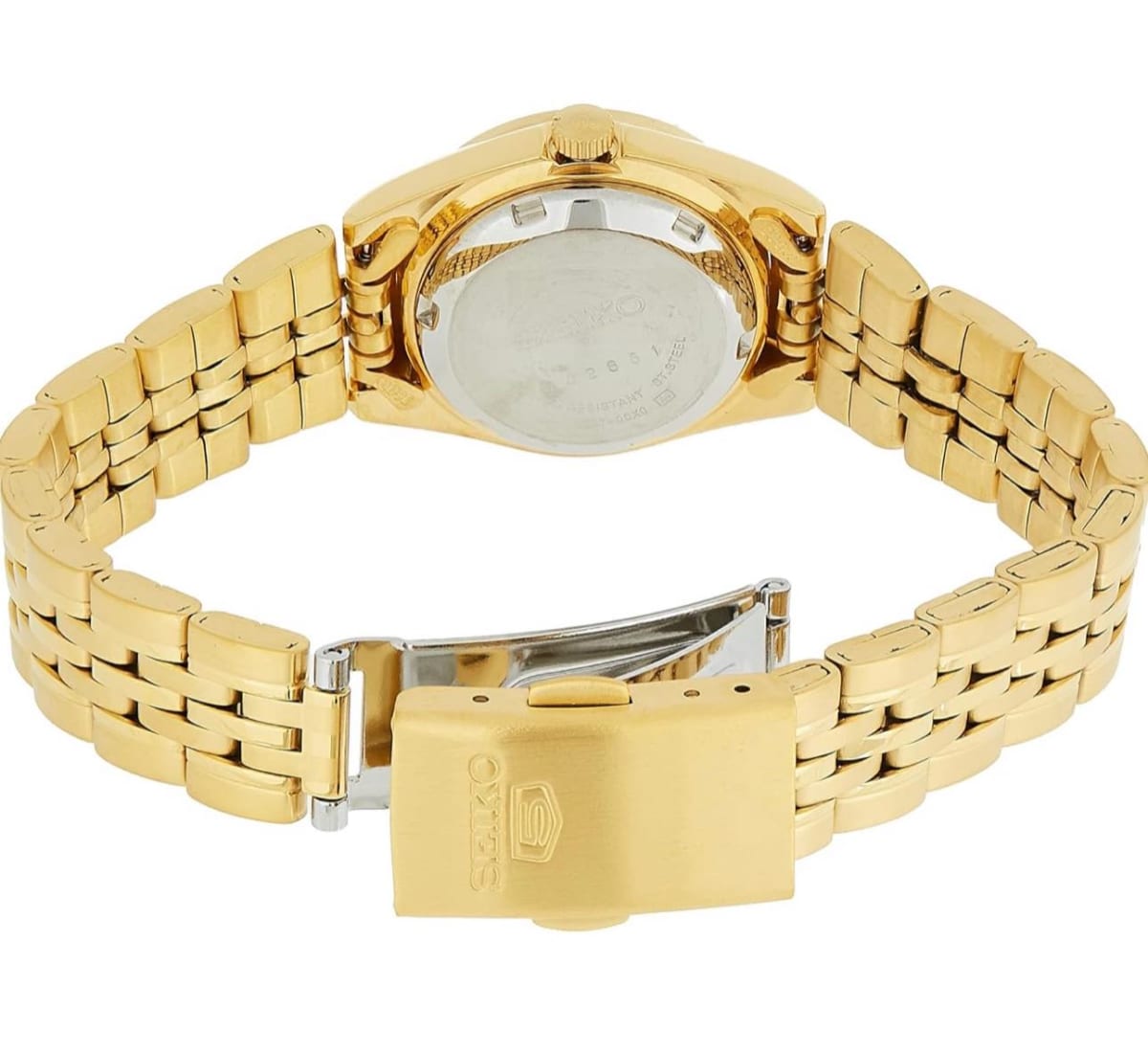 Reloj SEIKO 5 SYMA38K1 Automático Acero Mujer Dorado2