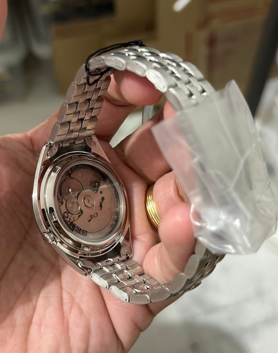 Reloj SEIKO 5 SNKL19K1 Automático Acero Hombre Plateado4