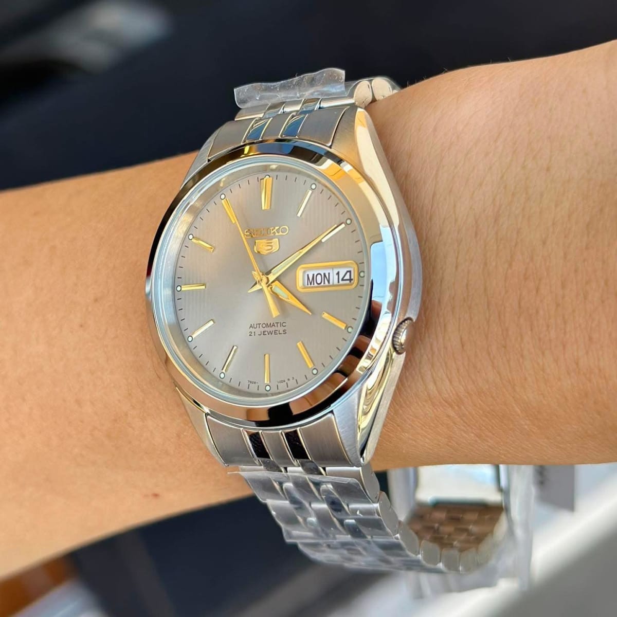 Reloj SEIKO 5 SNKL19K1 Automático Acero Hombre Plateado7