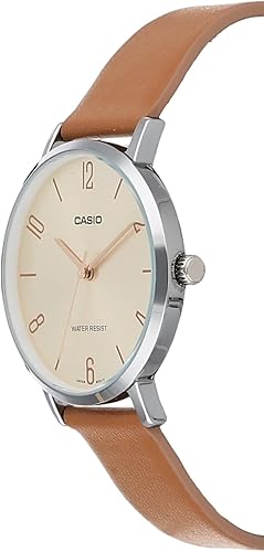 Reloj CASIO Regular LTP-VT01L-5B Acero/Cuero Mujer  Marrón/Plateado2