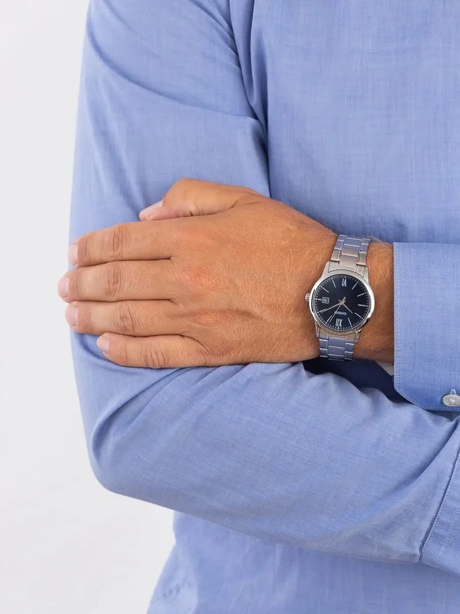 Reloj CASIO Regular MTP-V002D-2B3 Acero Hombre Plateado3