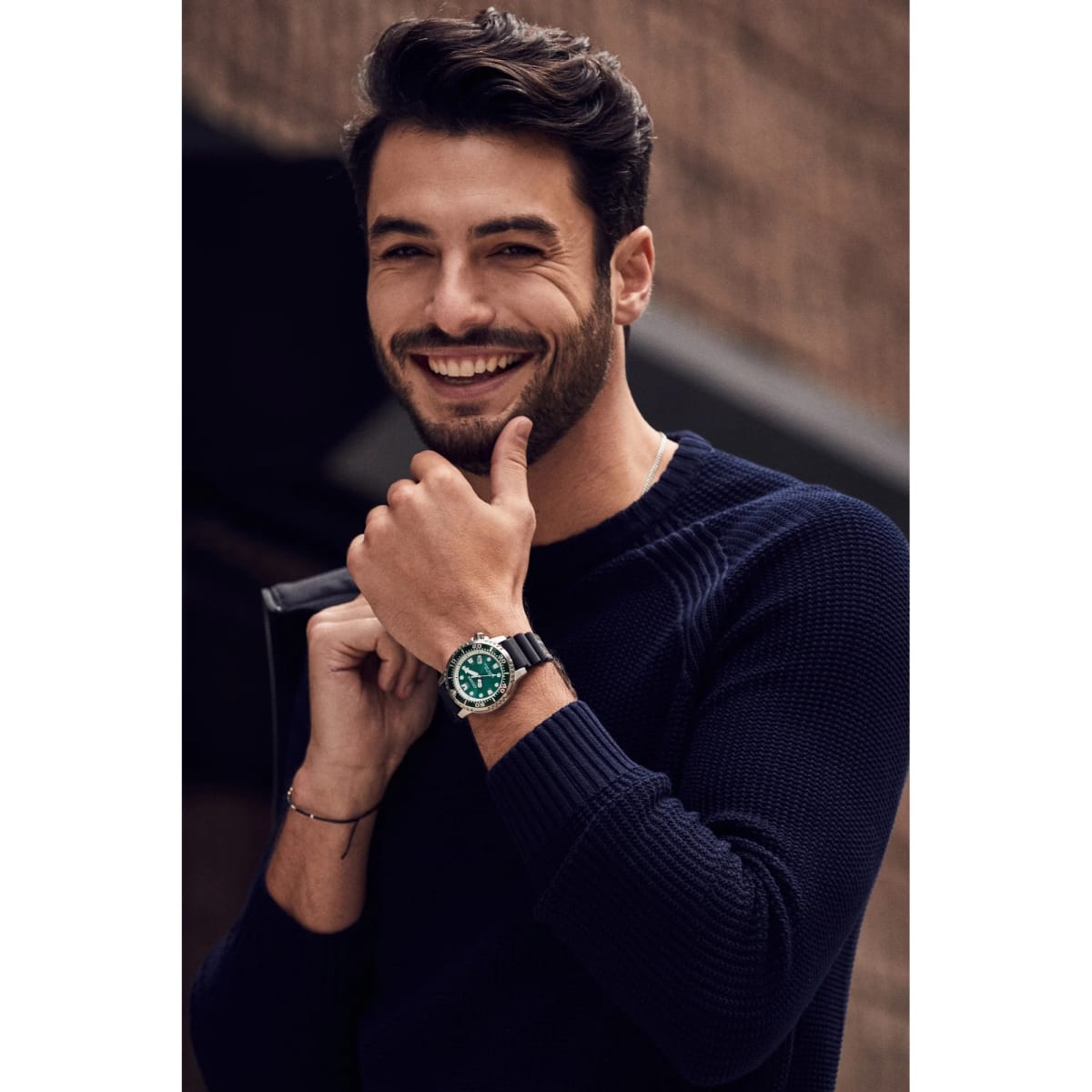 Reloj CITIZEN ECODRIVE BN0158-00X Resina/Acero Hombre Negro/Plateado5