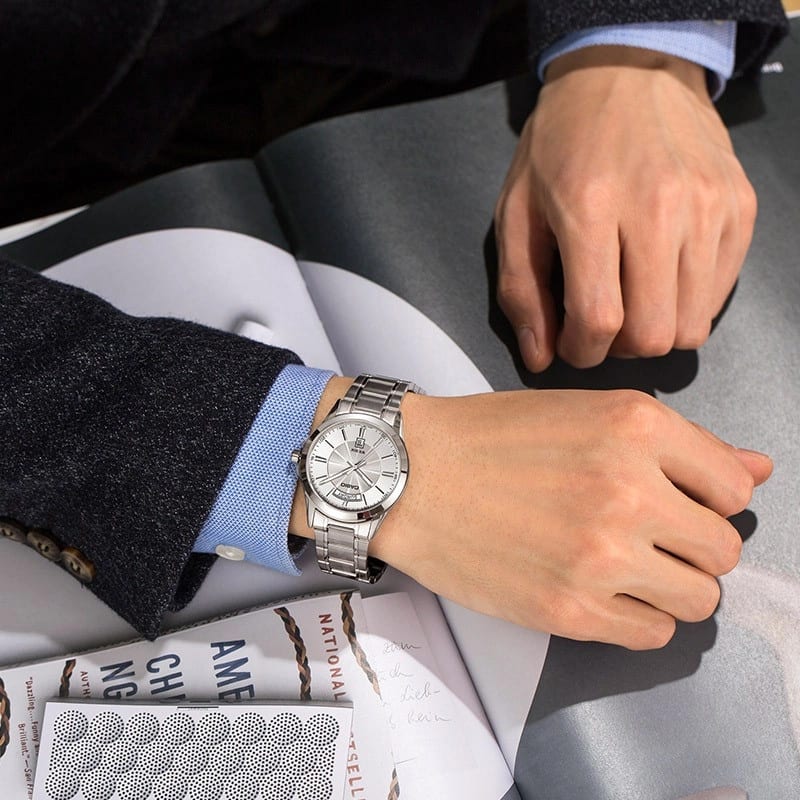 Reloj CASIO Regular MTP-1381D-7A Acero Hombre Plateado3