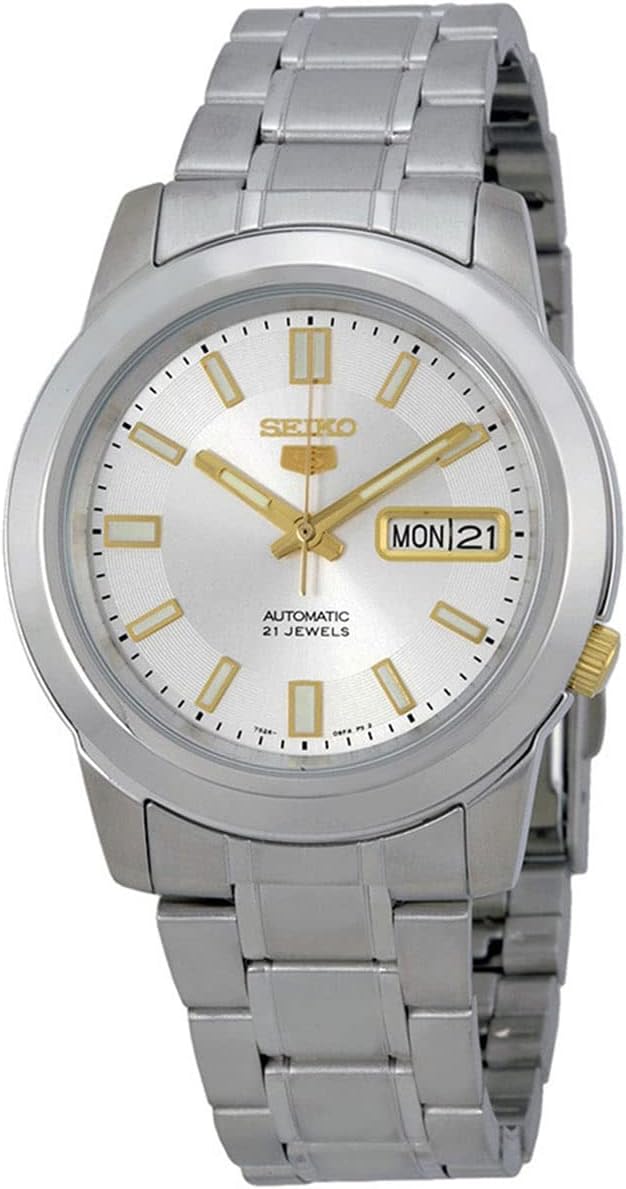 Reloj SEIKO 5 SNKK09K1 Automático Acero Hombre Plateado1