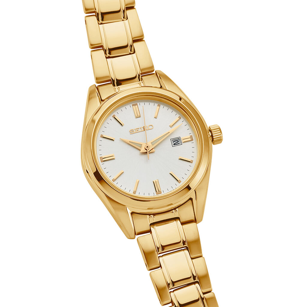 Reloj SEIKO SUR632P1 Cuarzo Acero Mujer Dorado2