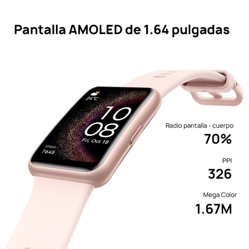 Smartwatch Huawei Fit SE Rosado4