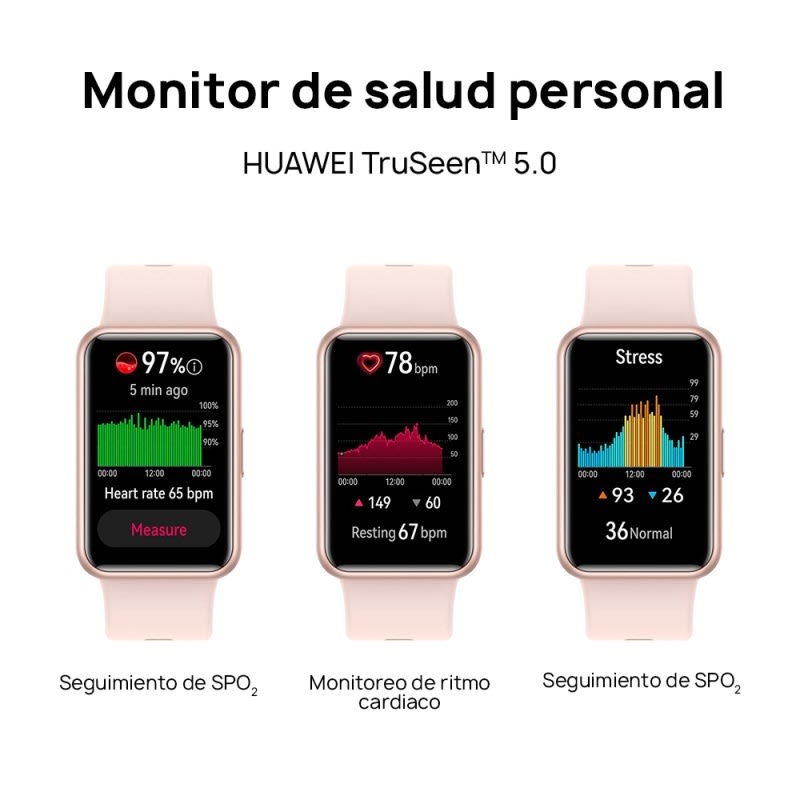 Smartwatch Huawei Fit SE Rosado10