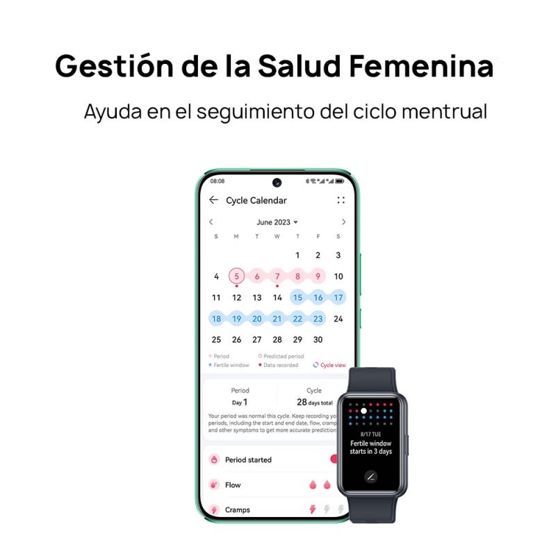 Smartwatch Huawei Fit SE Rosado6