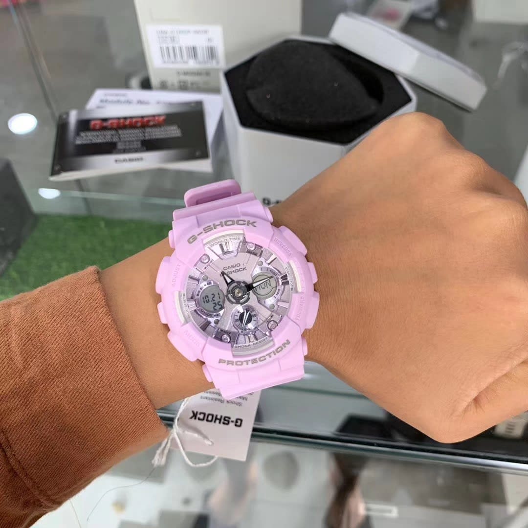 Reloj G-SHOCK GMA-S120DP-6A Resina Mujer Lila2