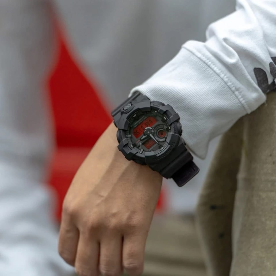 Reloj G-SHOCK GA-700BBR-1A Resina Hombre Negro6