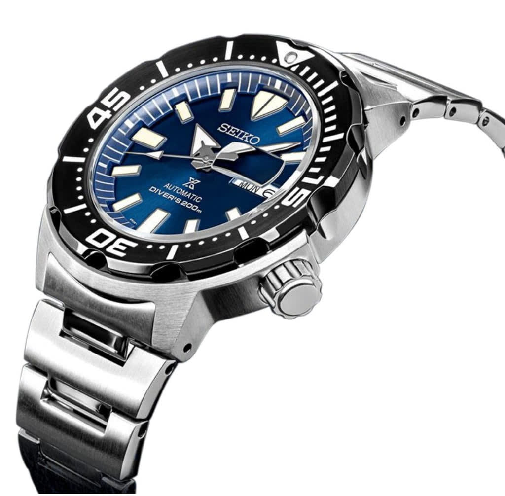 Reloj SEIKO PROSPEX Diver Monster SRPD25K1 Automático Acero Hombre Plateado3