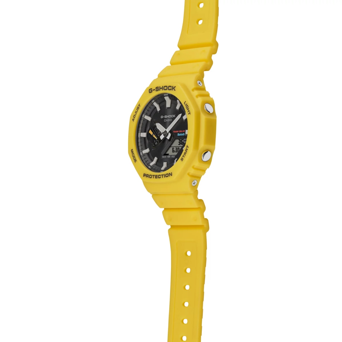 Reloj G-SHOCK GA-B2100C-9A Carbono/Resina Hombre Amarillo3