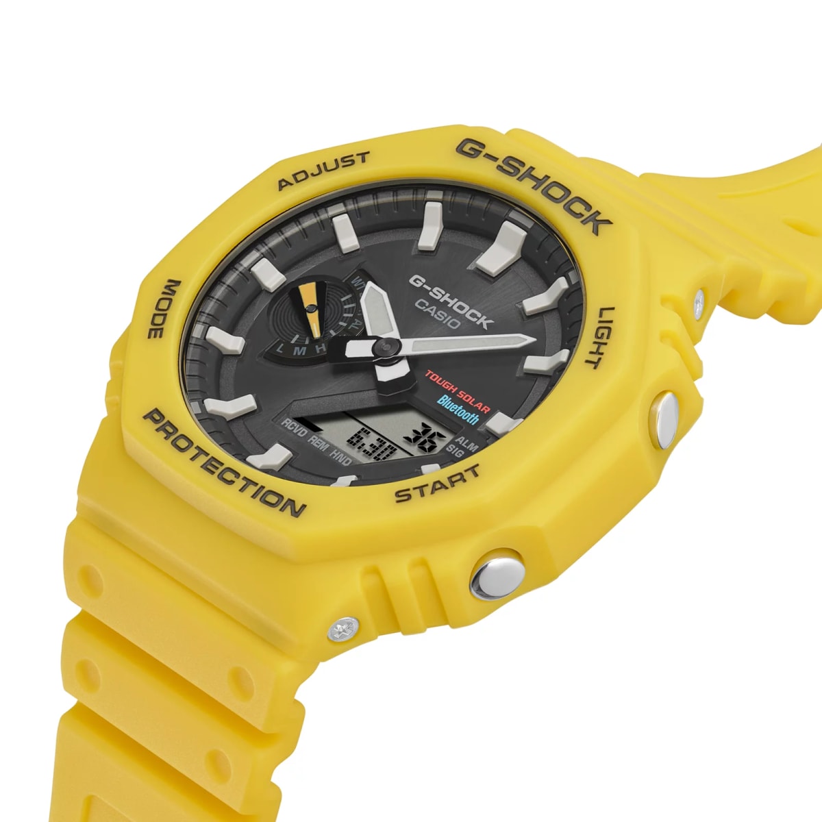 Reloj G-SHOCK GA-B2100C-9A Carbono/Resina Hombre Amarillo4