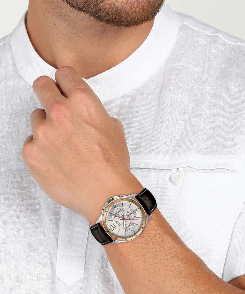 Reloj CASIO Regular MTP-1374L-7A Acero Hombre Plateado3