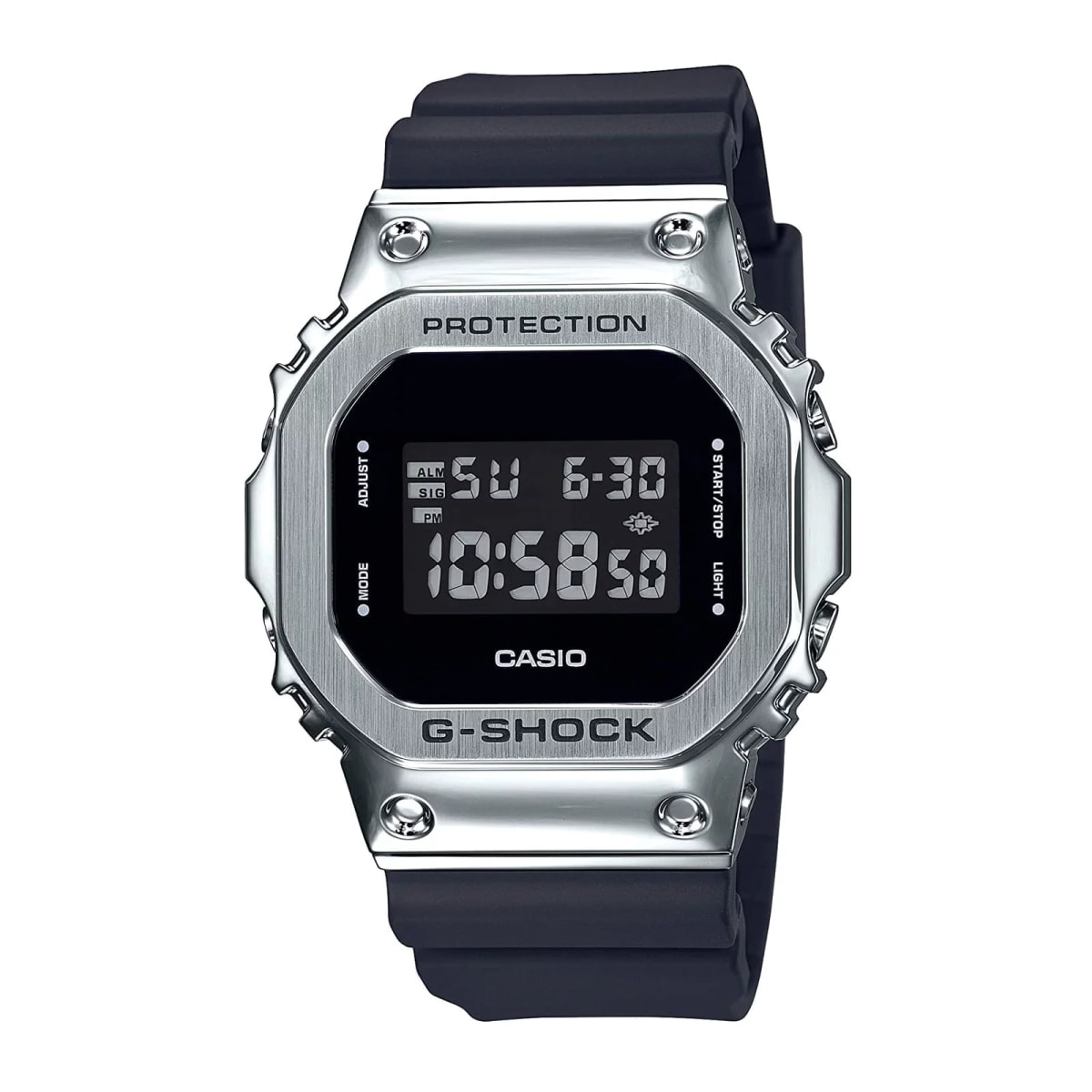 Reloj G-SHOCK GM-5600-1D Acero Hombre Plateado1