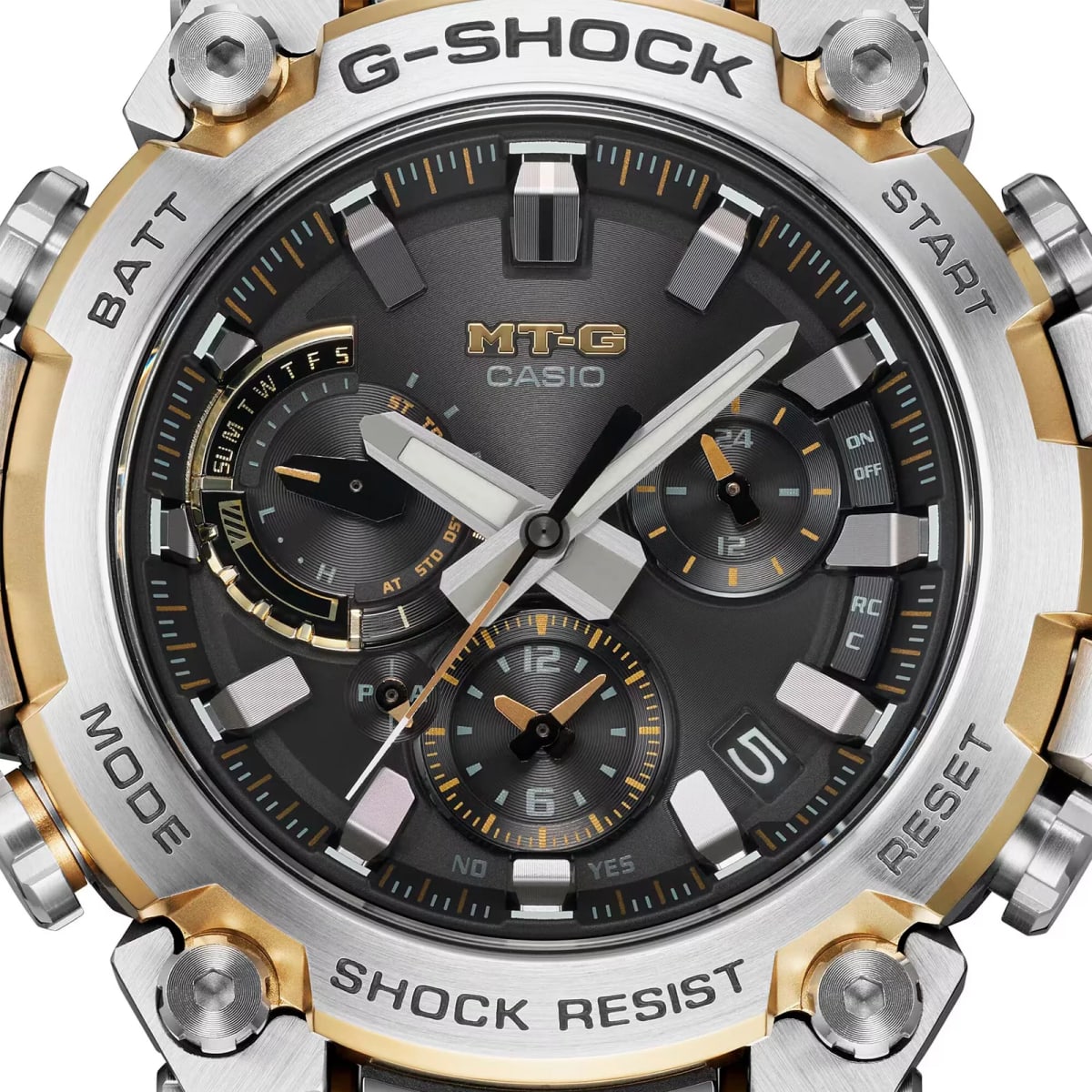 Reloj G-SHOCK MTG-B3000D-1A9 Resina/Acero Hombre Plateado3