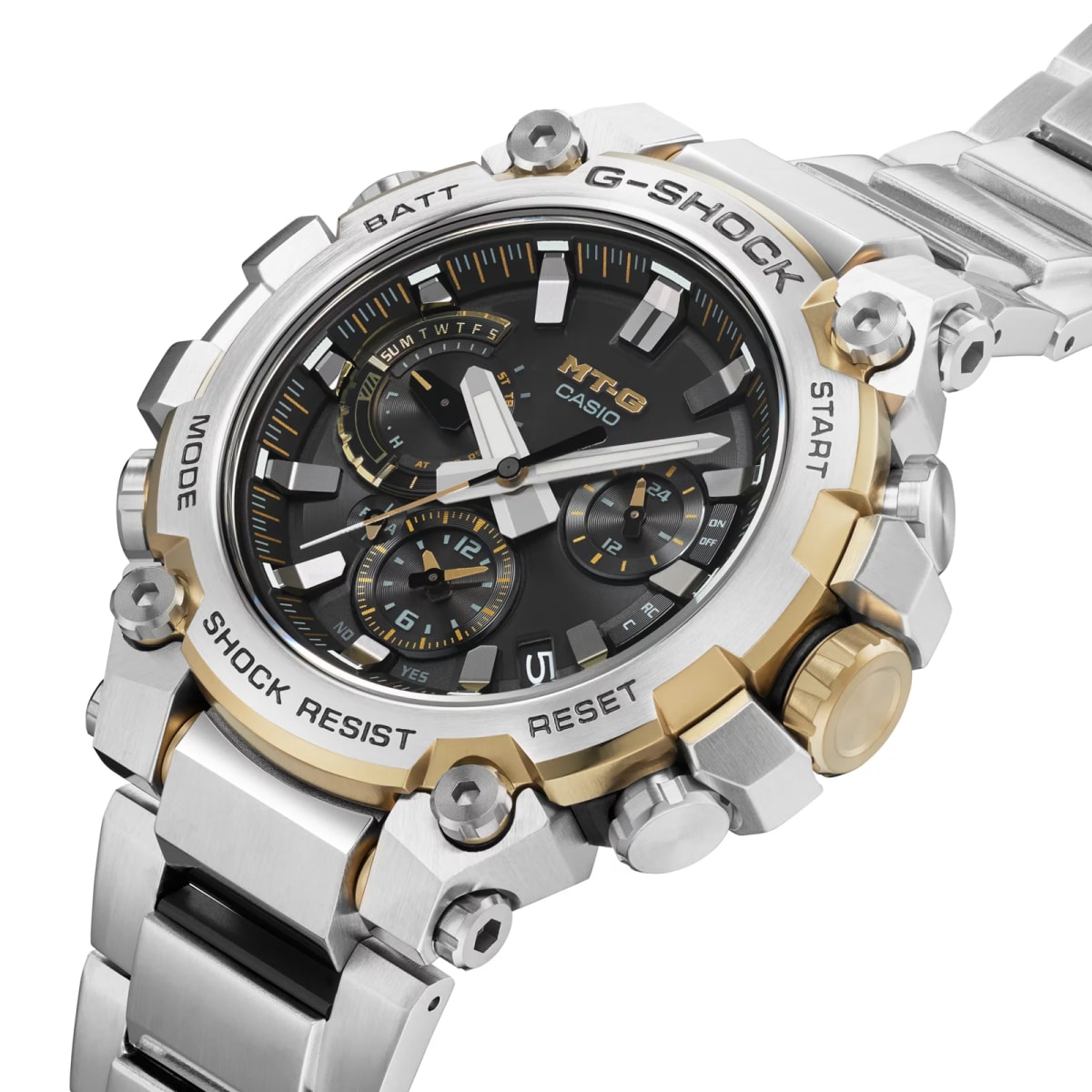 Reloj G-SHOCK MTG-B3000D-1A9 Resina/Acero Hombre Plateado5