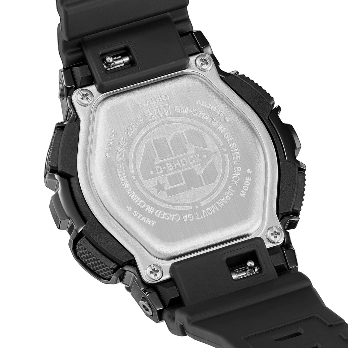 Reloj G-SHOCK GM-S114GEM-1A2 Resina/Acero Mujer Gris5