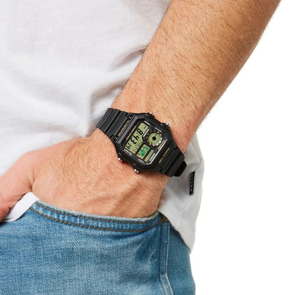 Reloj CASIO Regular AE-1200WH-1B Resina Hombre Negro2