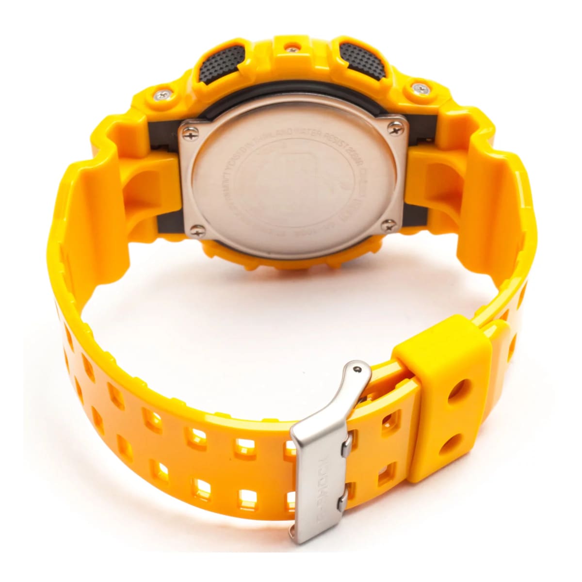 Reloj G-SHOCK GA-100A-9A Resina Hombre Amarillo2