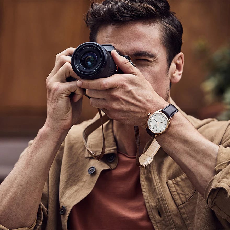 Reloj CITIZEN ECODRIVE AW0082-01A Acero/Cuero Hombre Marron4