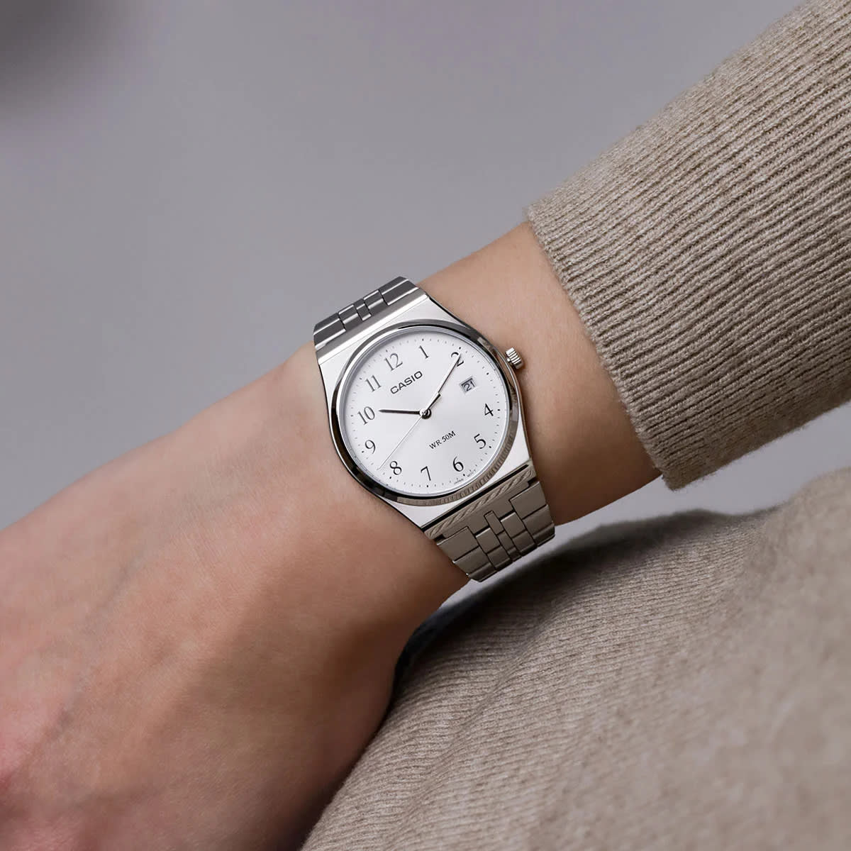 Reloj CASIO Regular MTP-B145D-7B Acero Hombre Plateado3