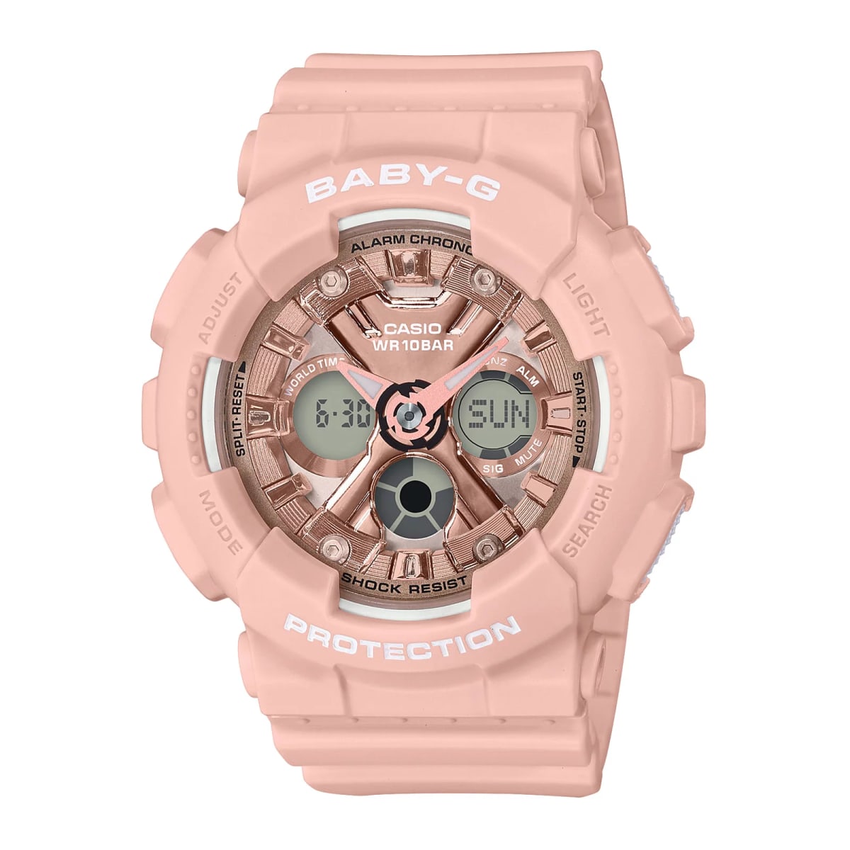 Reloj BABY-G BA-130-4A Resina Mujer Rosado1