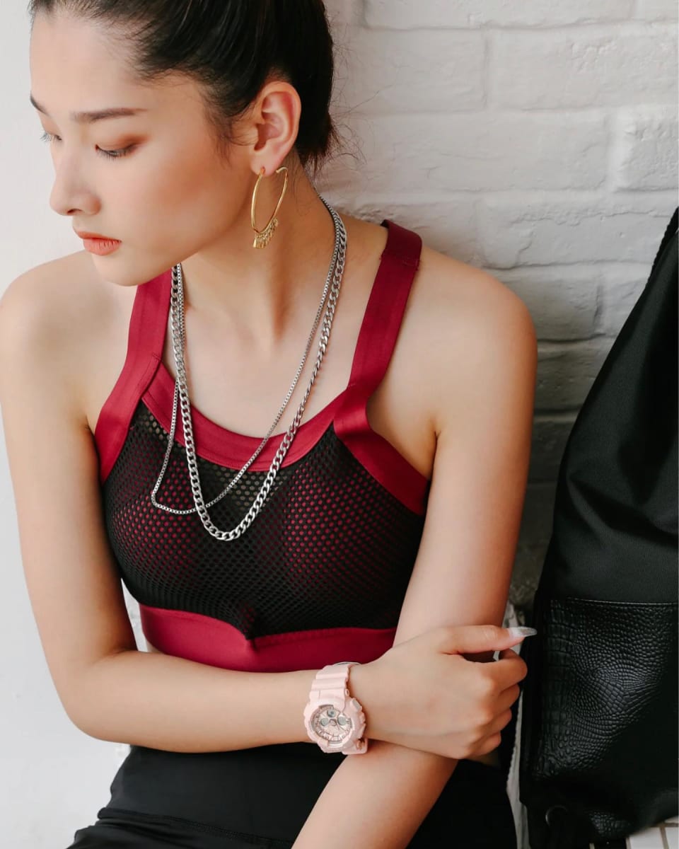 Reloj BABY-G BA-130-4A Resina Mujer Rosado2