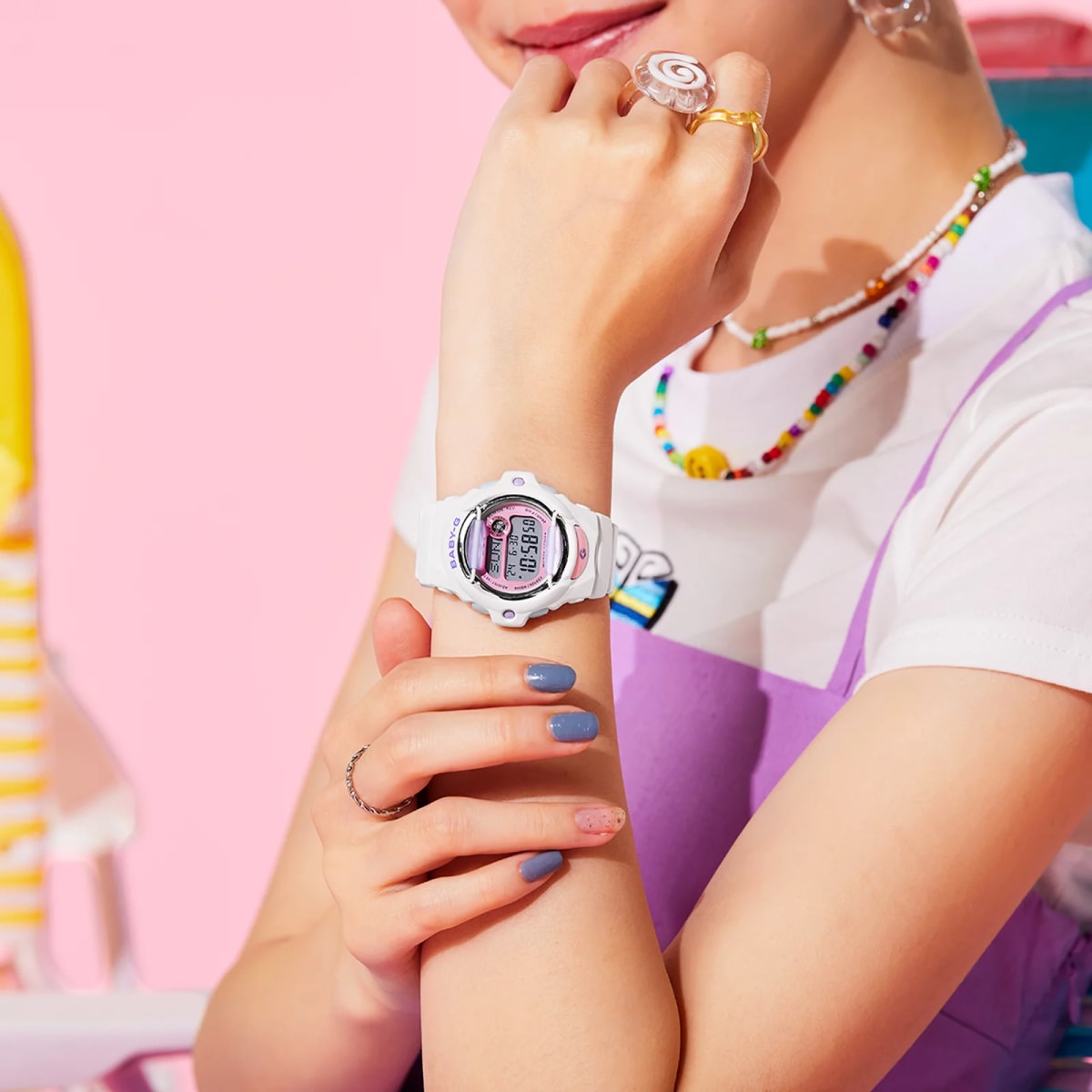 Reloj BABY-G BG-169PB-7D Resina Mujer Blanco2