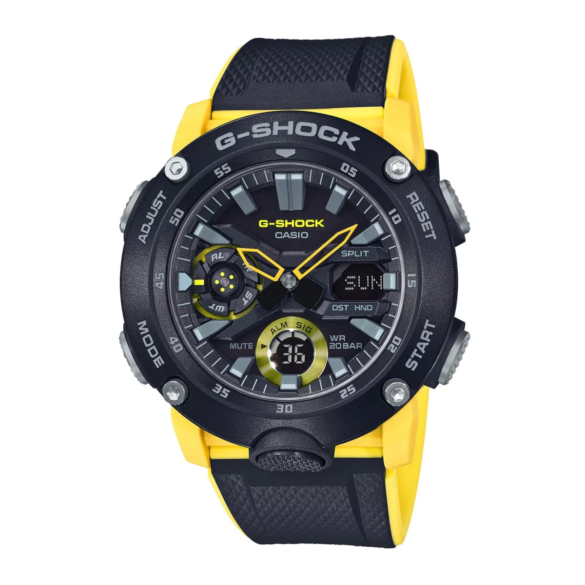 Reloj G-SHOCK GA-2000-1A9 Carbono Hombre Negro1