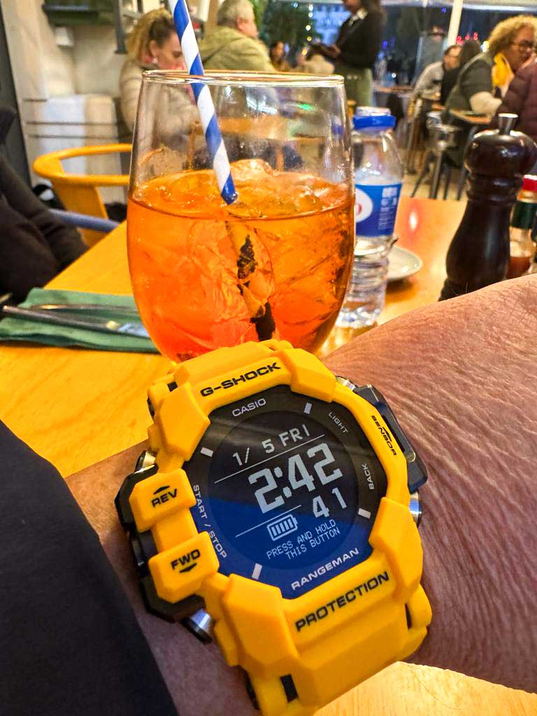 Reloj G-SHOCK GPR-H1000-9D Resina Hombre Amarillo6