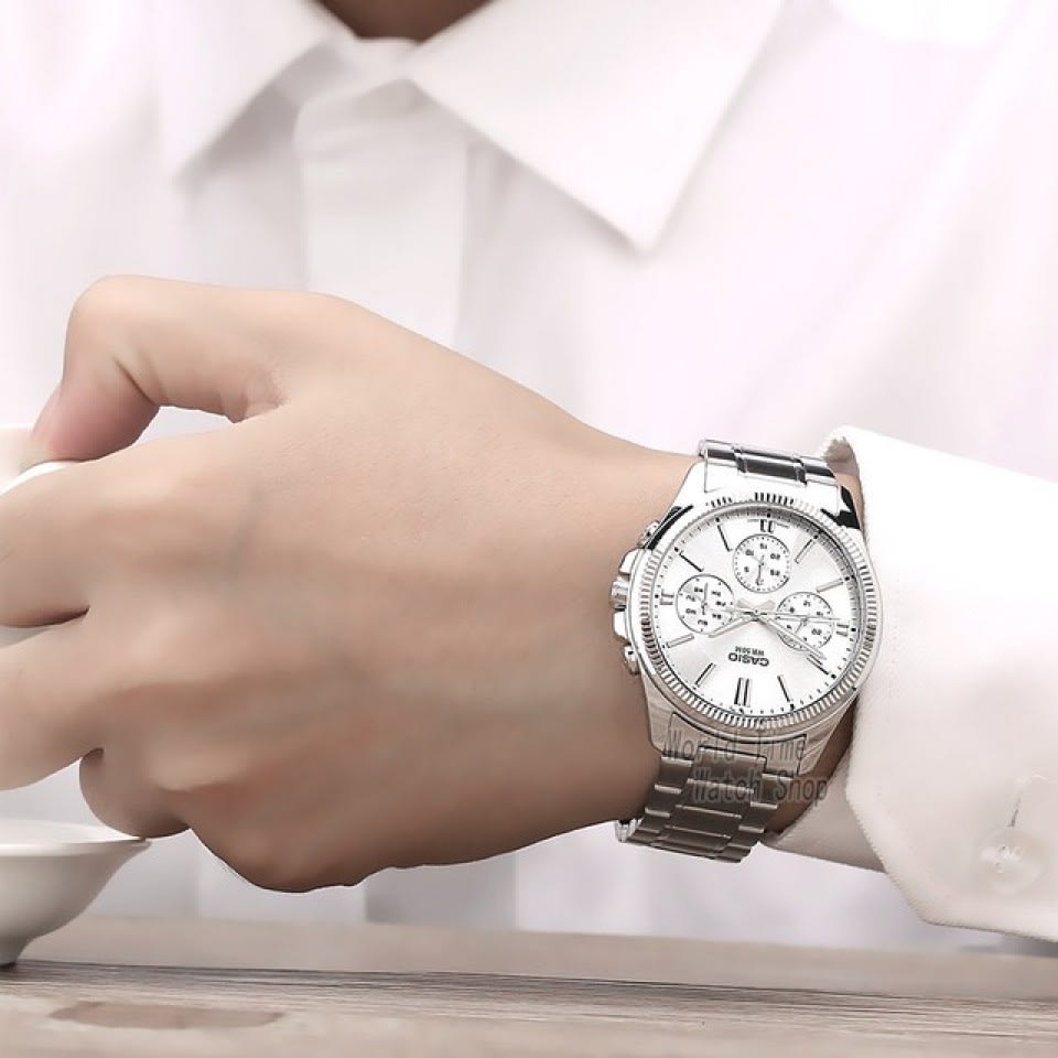 Reloj CASIO Regular MTP-1375D-7A Acero Hombre Plateado3