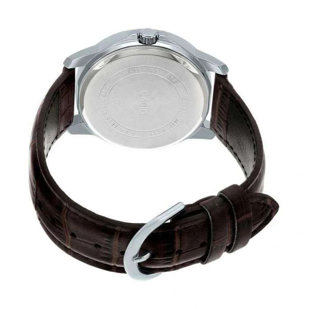 Reloj CASIO Regular LTP-V002L-7B2 Acero/Cuero Mujer Plateado/Marrón3