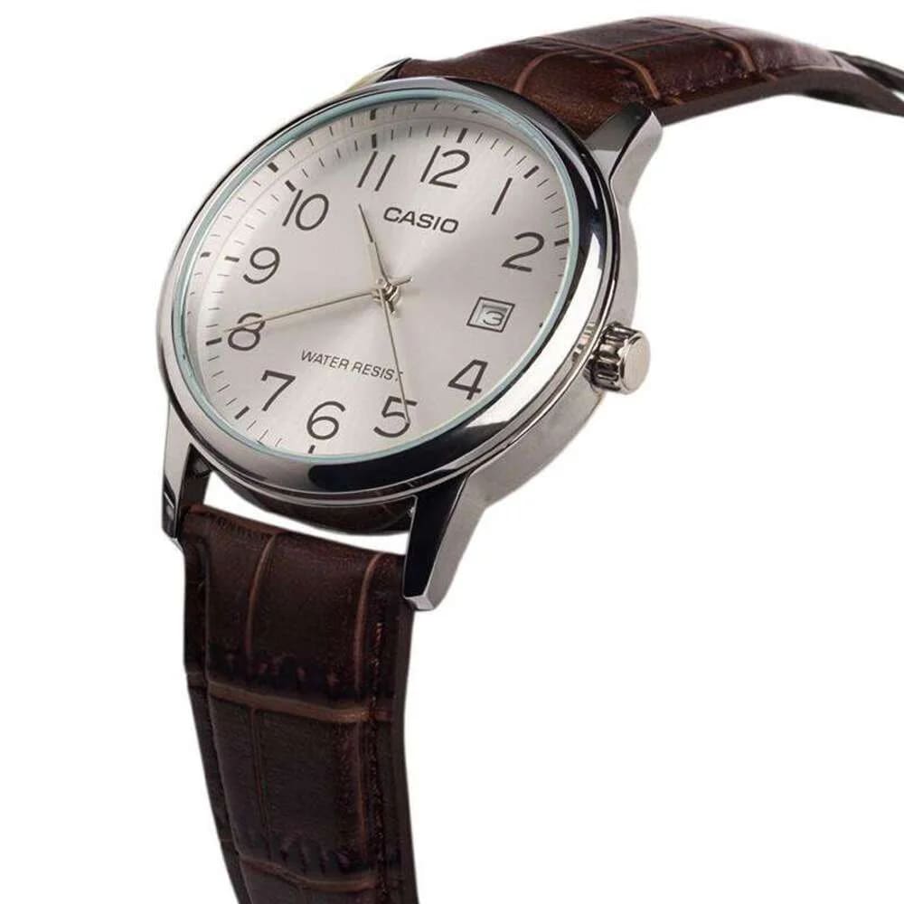 Reloj CASIO Regular LTP-V002L-7B2 Acero/Cuero Mujer Plateado/Marrón2